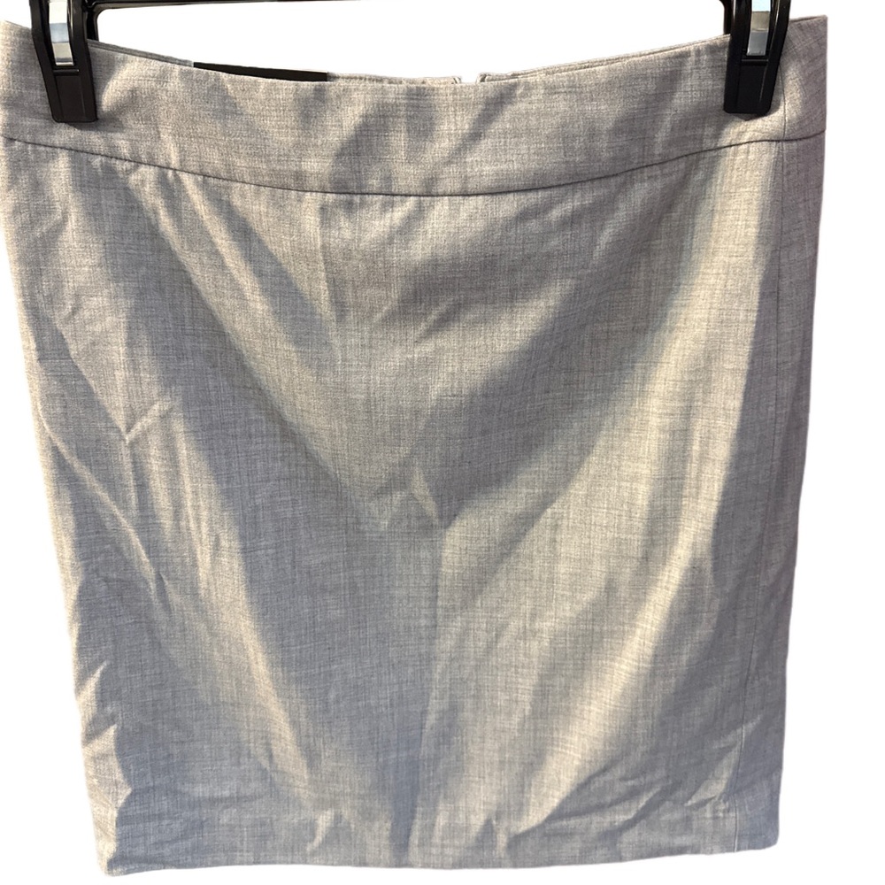 Banana Republic Light Gray Pencil Skirt